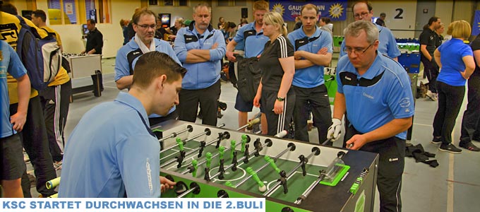 Vorrunde 2015 in der DTFL-Tischfußball-Bundesliga